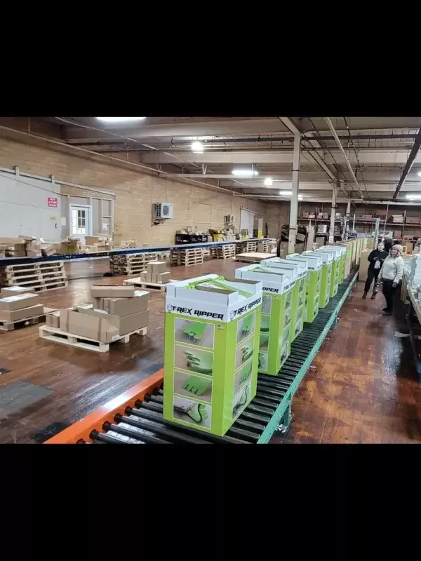 T-Rex Ripper production line