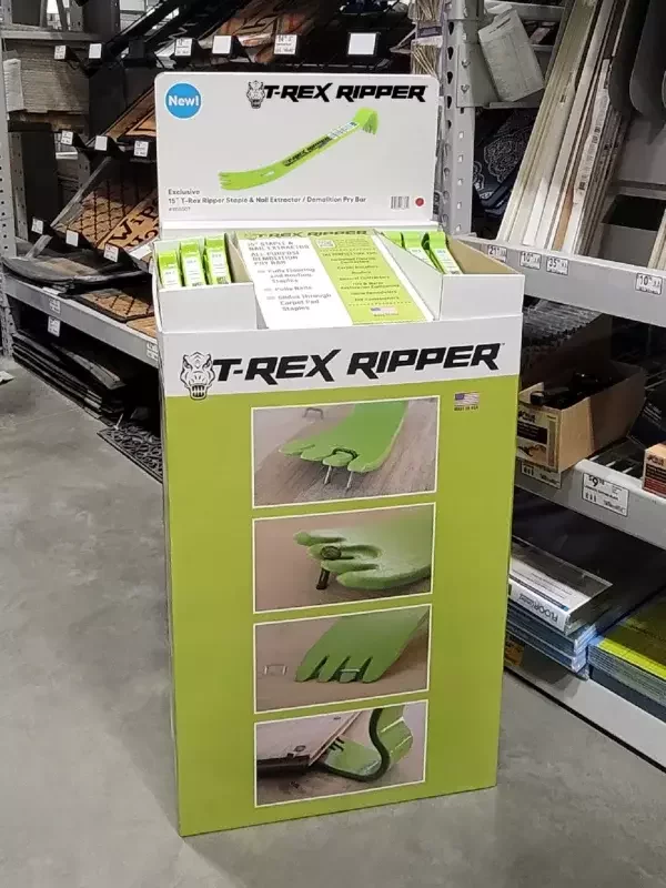 T-Rex Ripper retail display
